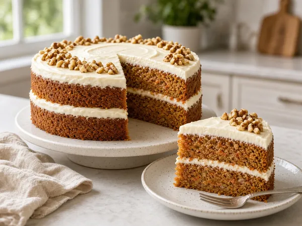 Carrot Cake with Cream Cheese Frosting