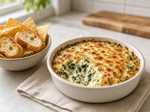 Baked Spinach Artichoke Dip