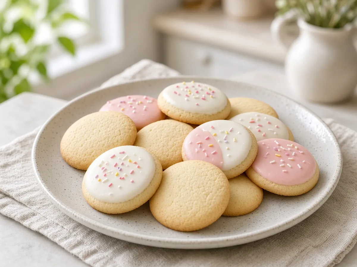 Cut-Out Sugar Cookies: Buttery sugar cookies that hold their shape, made for cookie cutters and icing.